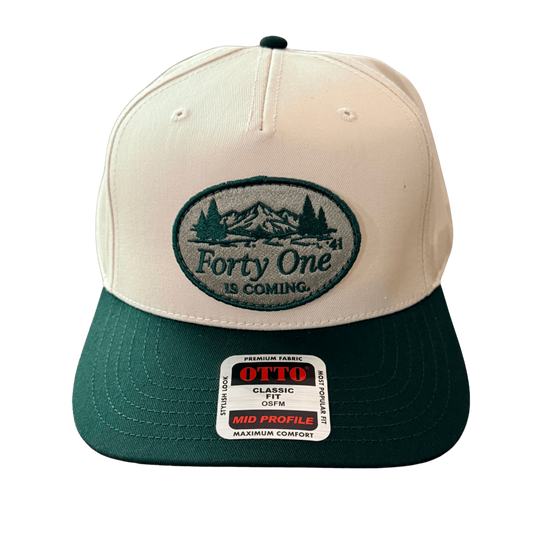 Embroidered Patch Two-Tone Forty-One Cap