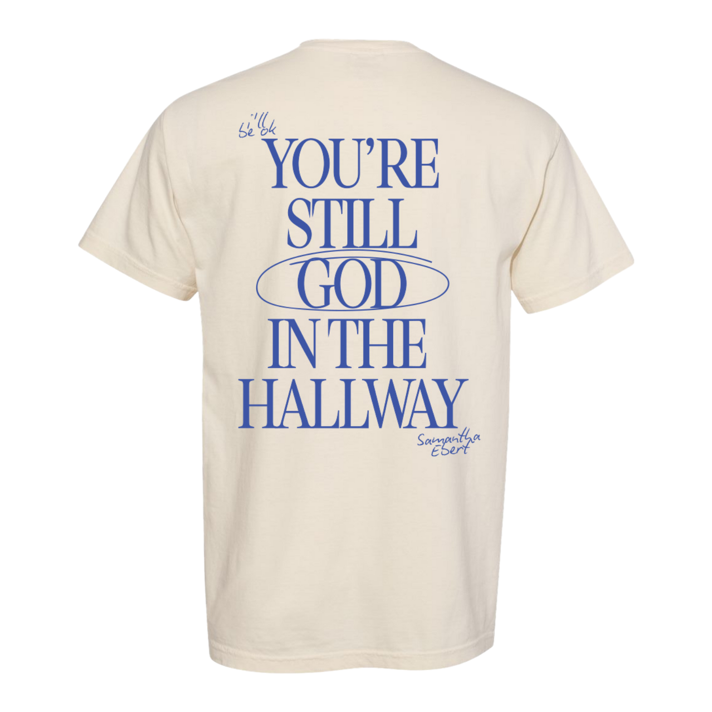 Premium "The Hallway" Tee in Ivory (Comfort Colours)